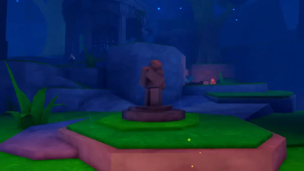 Grove Statue landmark 5: Shax & the Grove Lift; screenshot by TechWiser